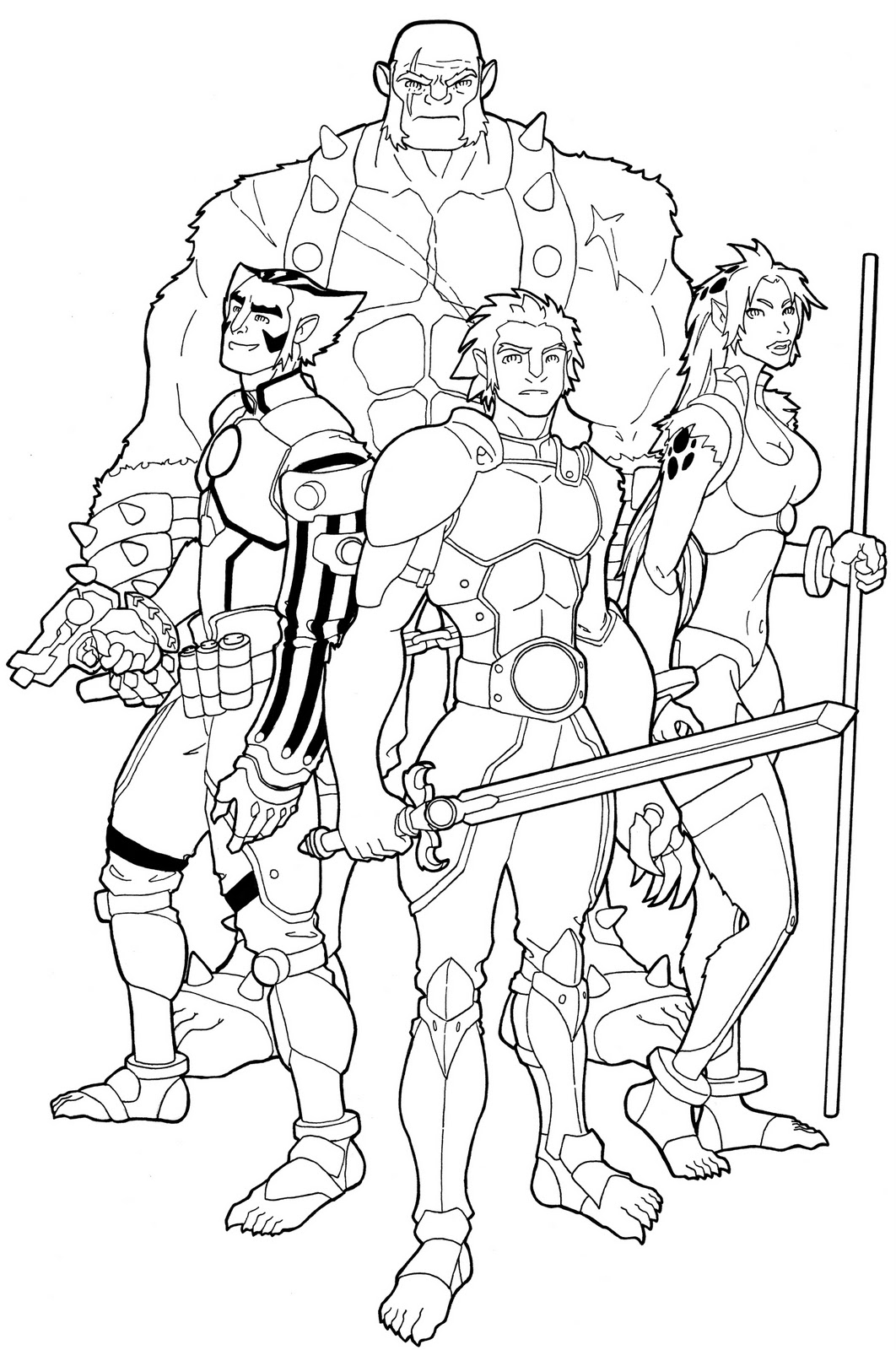 thundercats coloring page thundercats coloring page