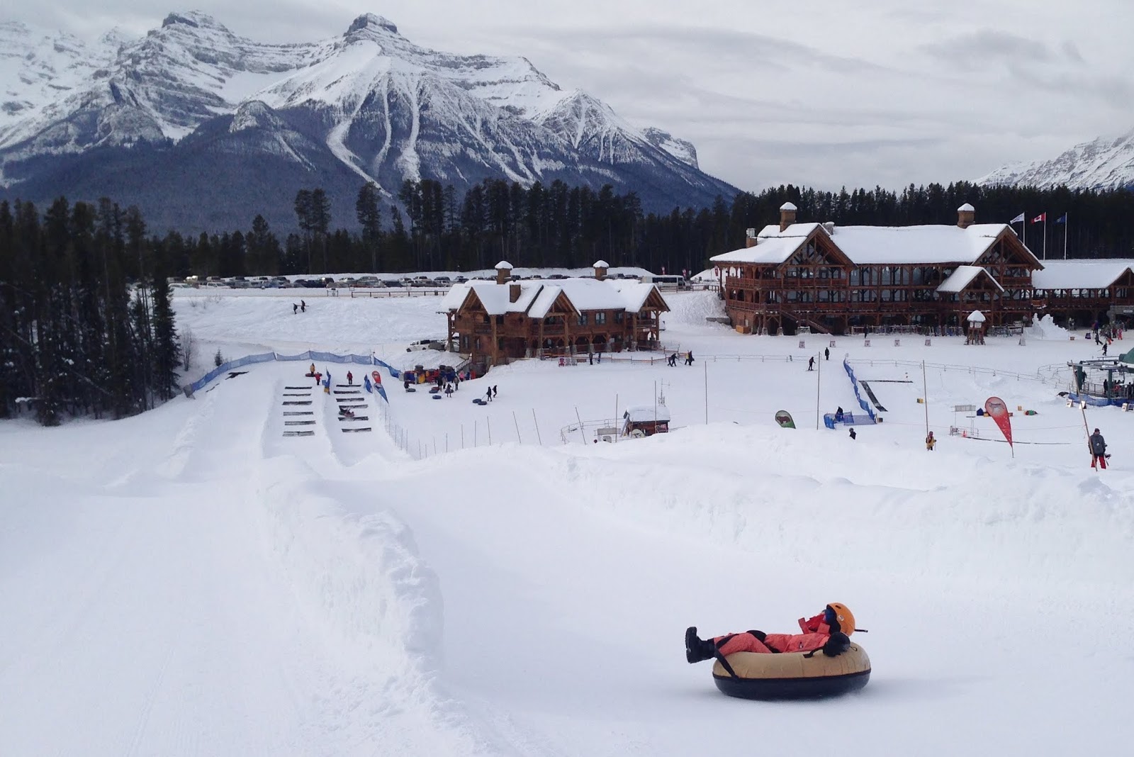 Family Adventures in the Canadian Rockies Family Tube Park Review