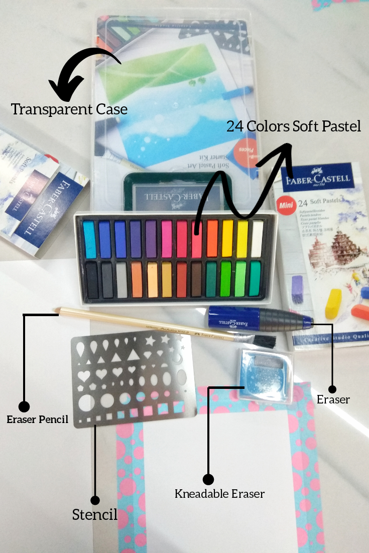 Belajar Menggambar Bersama FaberCastell Soft Pastel Art Starter Kit