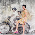 Street Fashion - Flaunting My Floral Dress At Armenian Street Penang, Malaysia