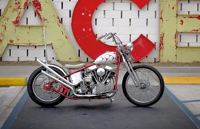 Harley Davidson Panhead By Glaze Texas