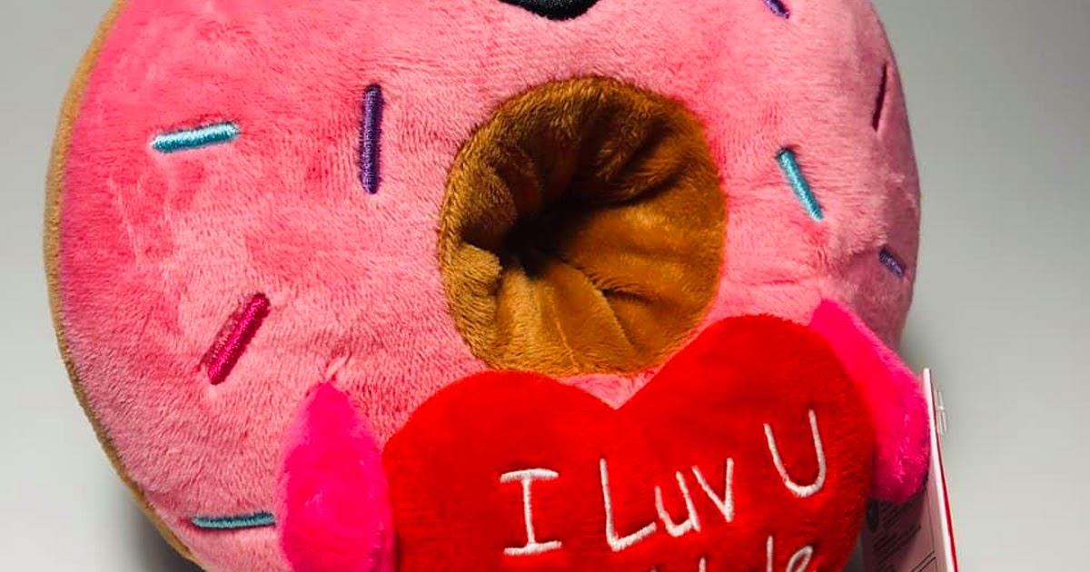 RUSS I Luv U A HOLE Lot Donut LARGER Plush Valentine Gift TikTok
