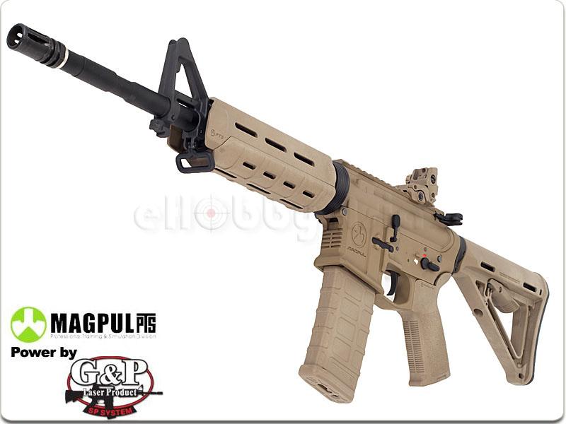 Balikpapan Airsofter: G&P M4 Carbine MOE Dark Earth (GP-AEG008-DE)