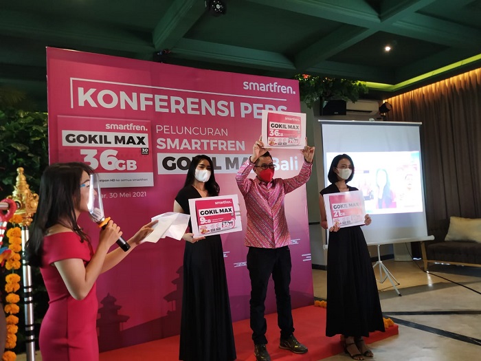 Luncurkan Gokil MAX 36GB, Smartfren Catat Pertumbuhan Positif Jumlah Pelanggan di Bali