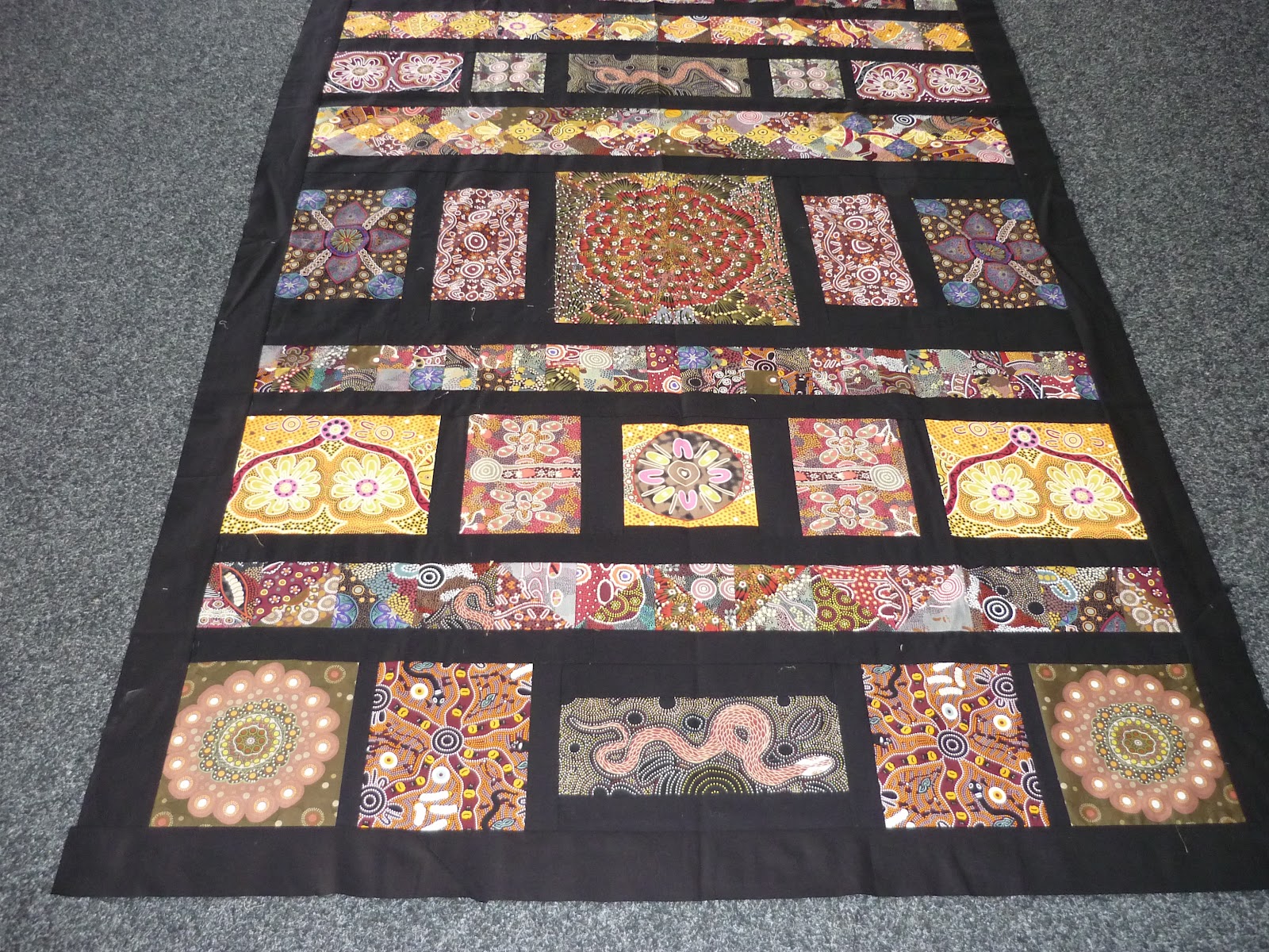 Silva Threads Aboriginal Quilt