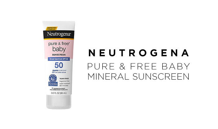 Neutrogena Pure & Free Baby Mineral Sunscreen  | Best Sunscreen for Everyday Use and to Keep Your Skin Sun Protected | NeoStopZone