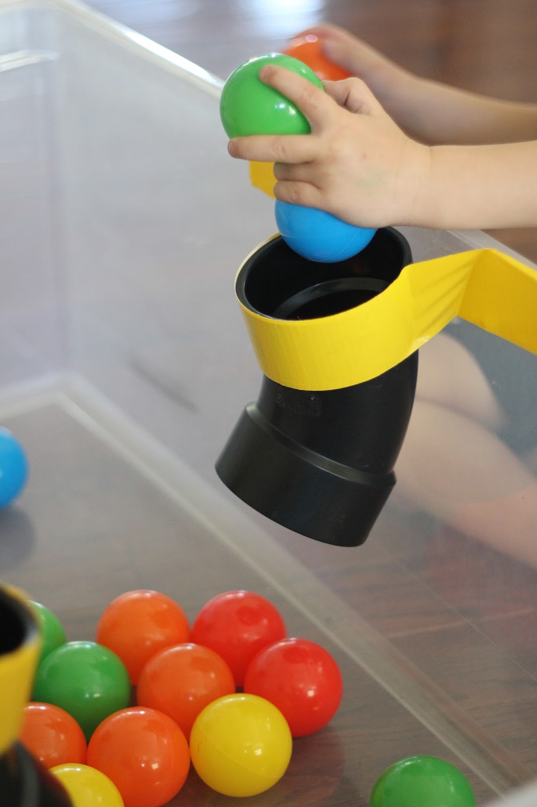 Toddler Approved! PVC Pipe Ball Drop for Kids