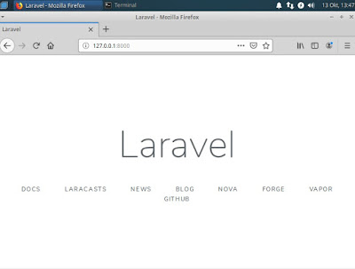 Tutorial Install Laravel Di BackBox Linux - MalTech - Malang Techno