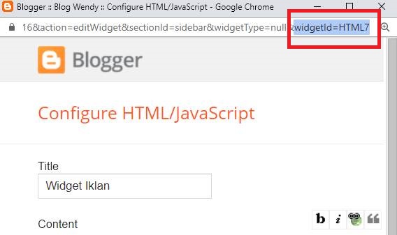 Cara Mengetahui ID Widget Blog di Blogspot Cara Mengetahui ID Widget Blog di Blogspot