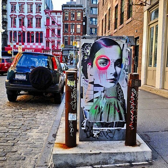 Graffiti com o glamour de Hollywood: a arte de rua de Dain