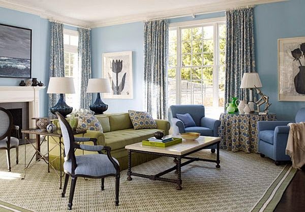 Tips for filling your living room color