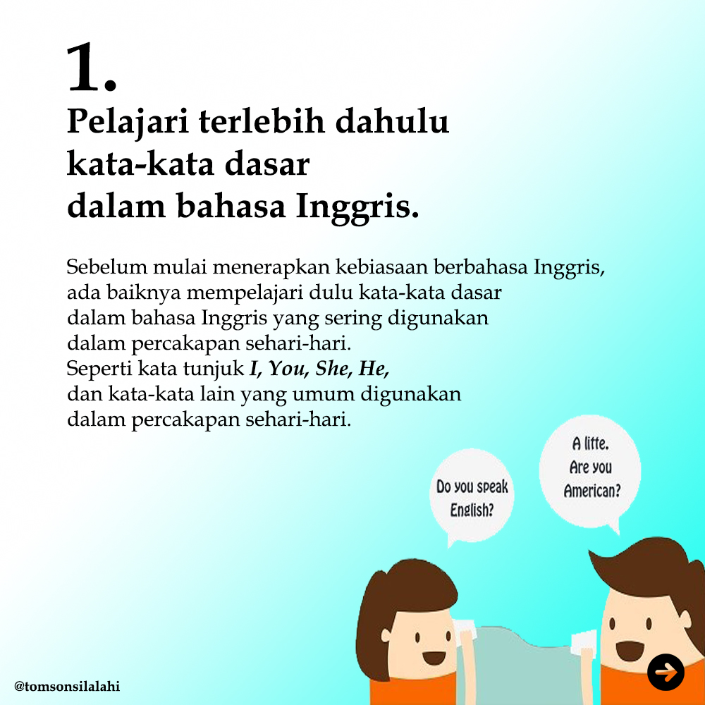 Cara mudah berbicara bahasa inggris