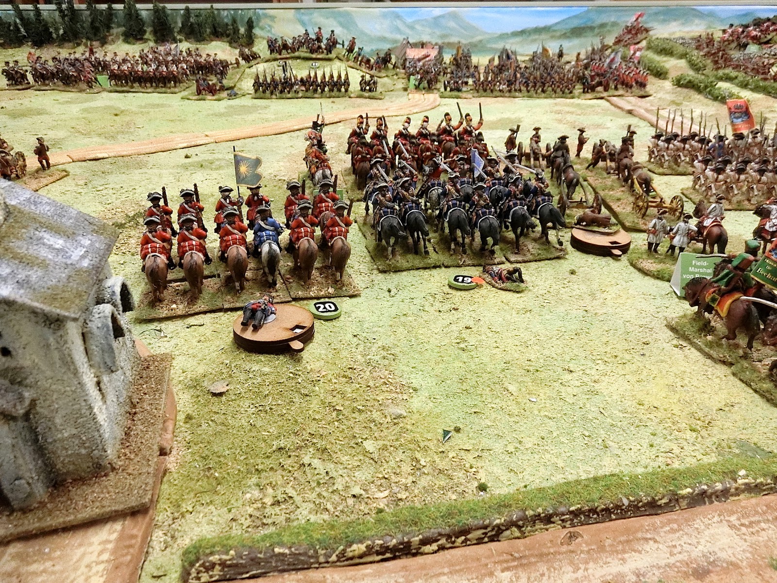 Not just old school wargaming Battle of Lobositz 1756 a West Country
