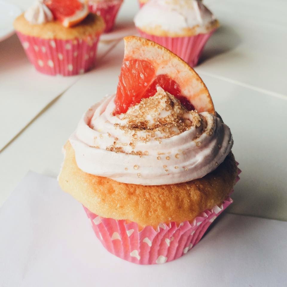bulutağacı Greyfurt ve Chai Baharatlı Cupcakeler