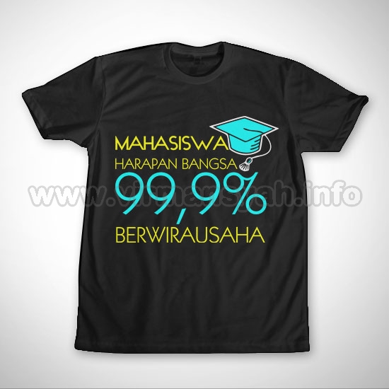 kaos unik mahasiswa harapan bangsa