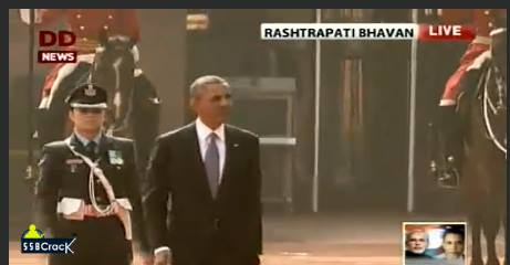 Wing Commander Puja Thakur Lead Guard of Honour for President Barack Obama