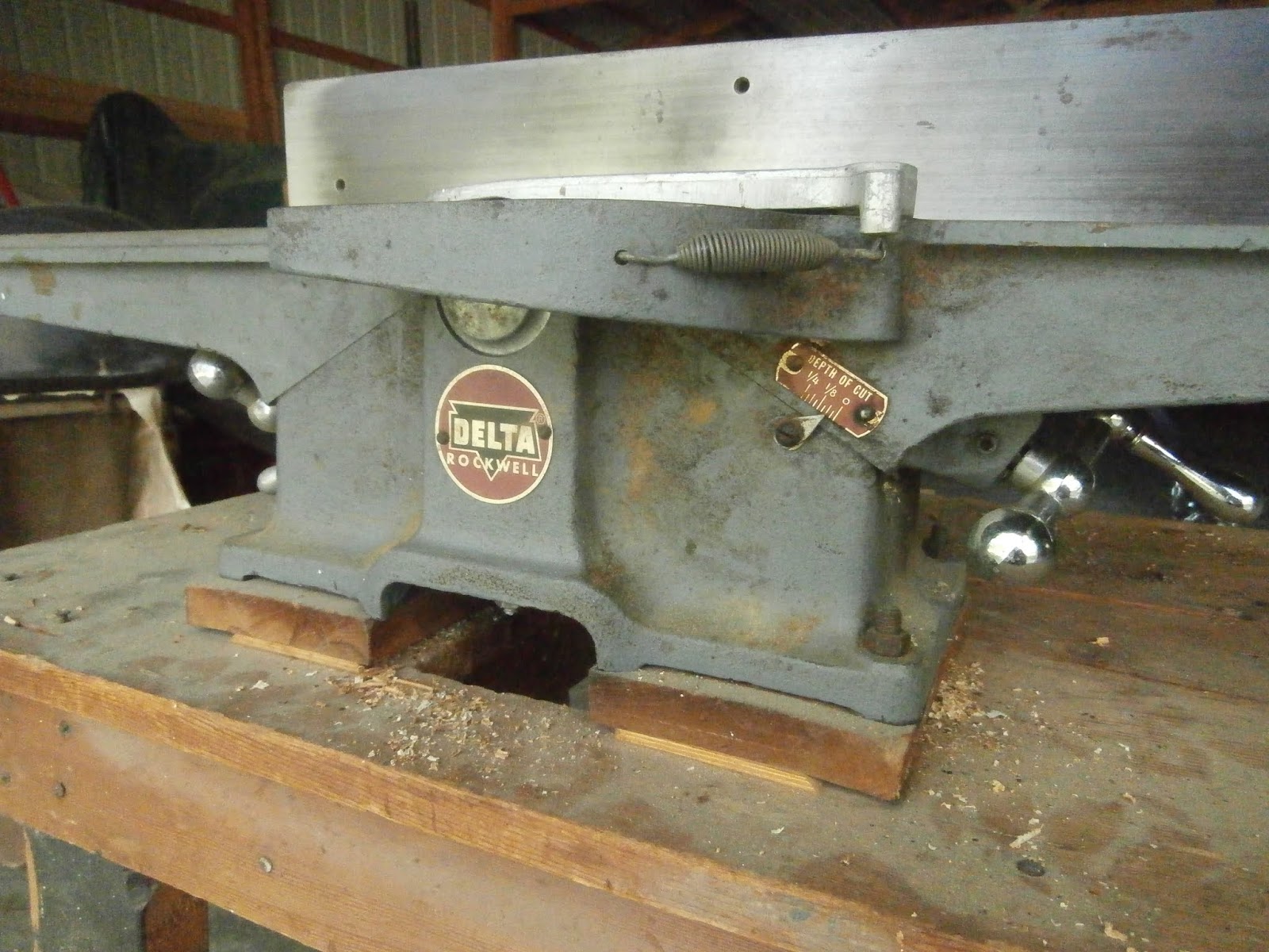Things That Keep Dan Busy: Delta Rockwell Model # 37-290 4" Jointer