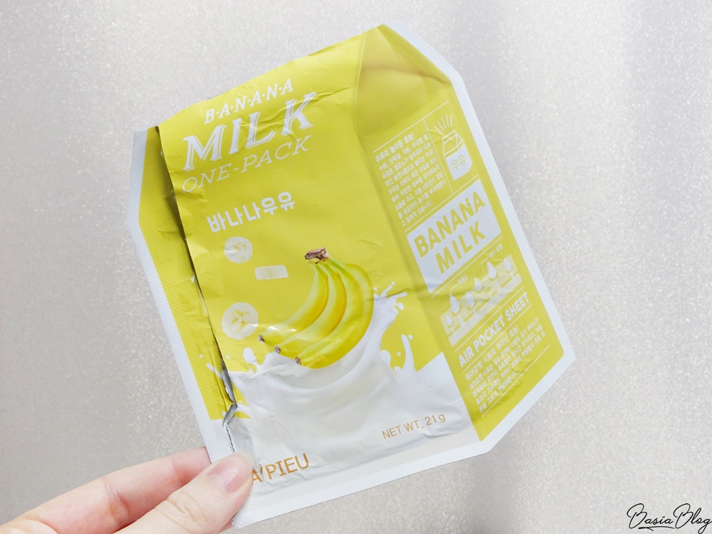 Maska w płachcie A'Pieu Milk One Pack Banana