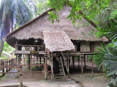 Rumah-rumah Tradisional di Sarawak dan Sabah - Pemandangan & Senibina