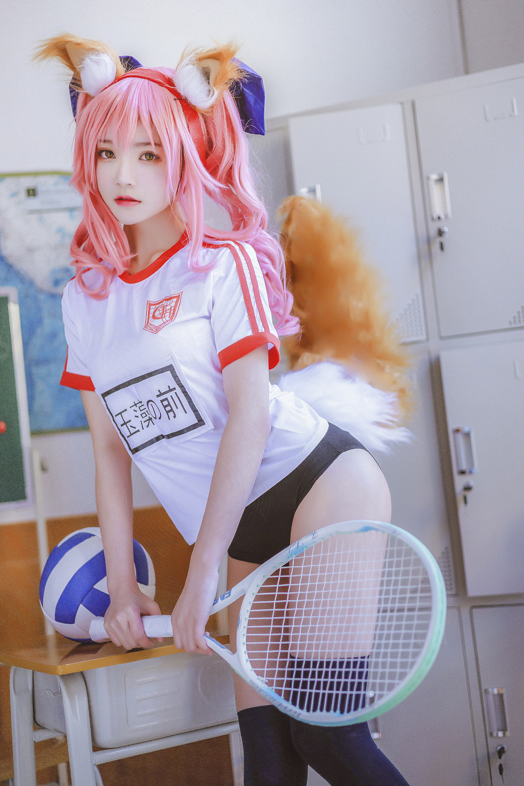 [桜桃喵] 玉藻前体操服 Tamamo no Mae