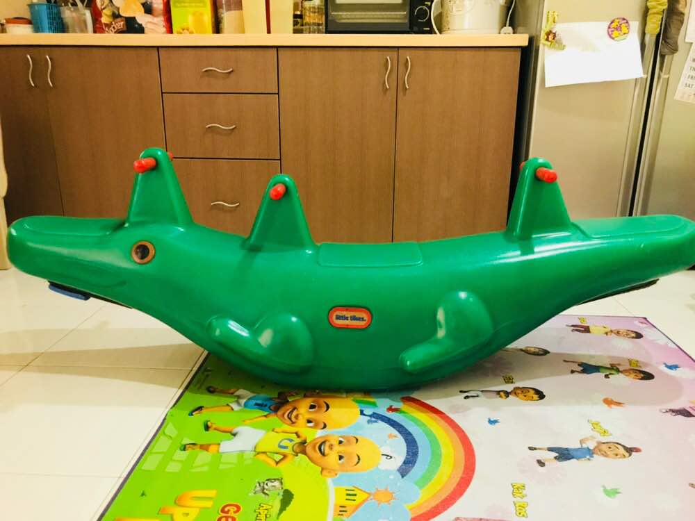 MYBUNDLETOYS2 LITTLE TIKES Alligator Seesaw Teeter Totter