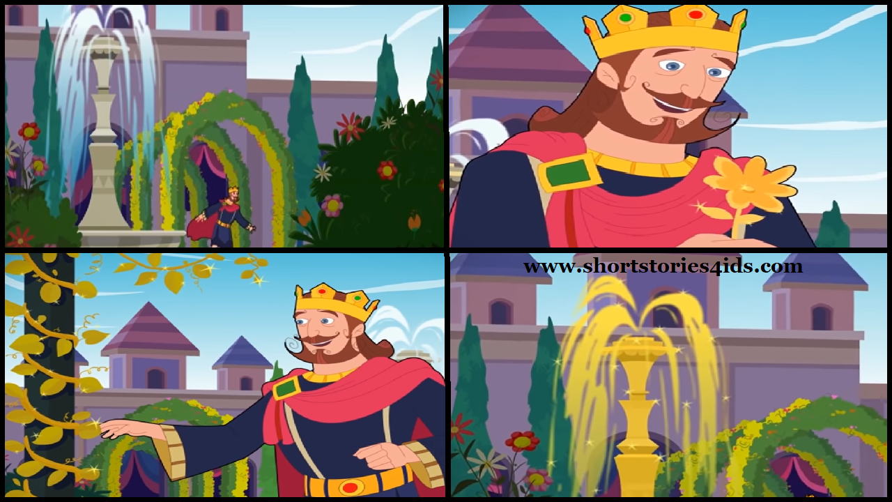 King Midas And The Golden Touch Moral Short Story for Kids