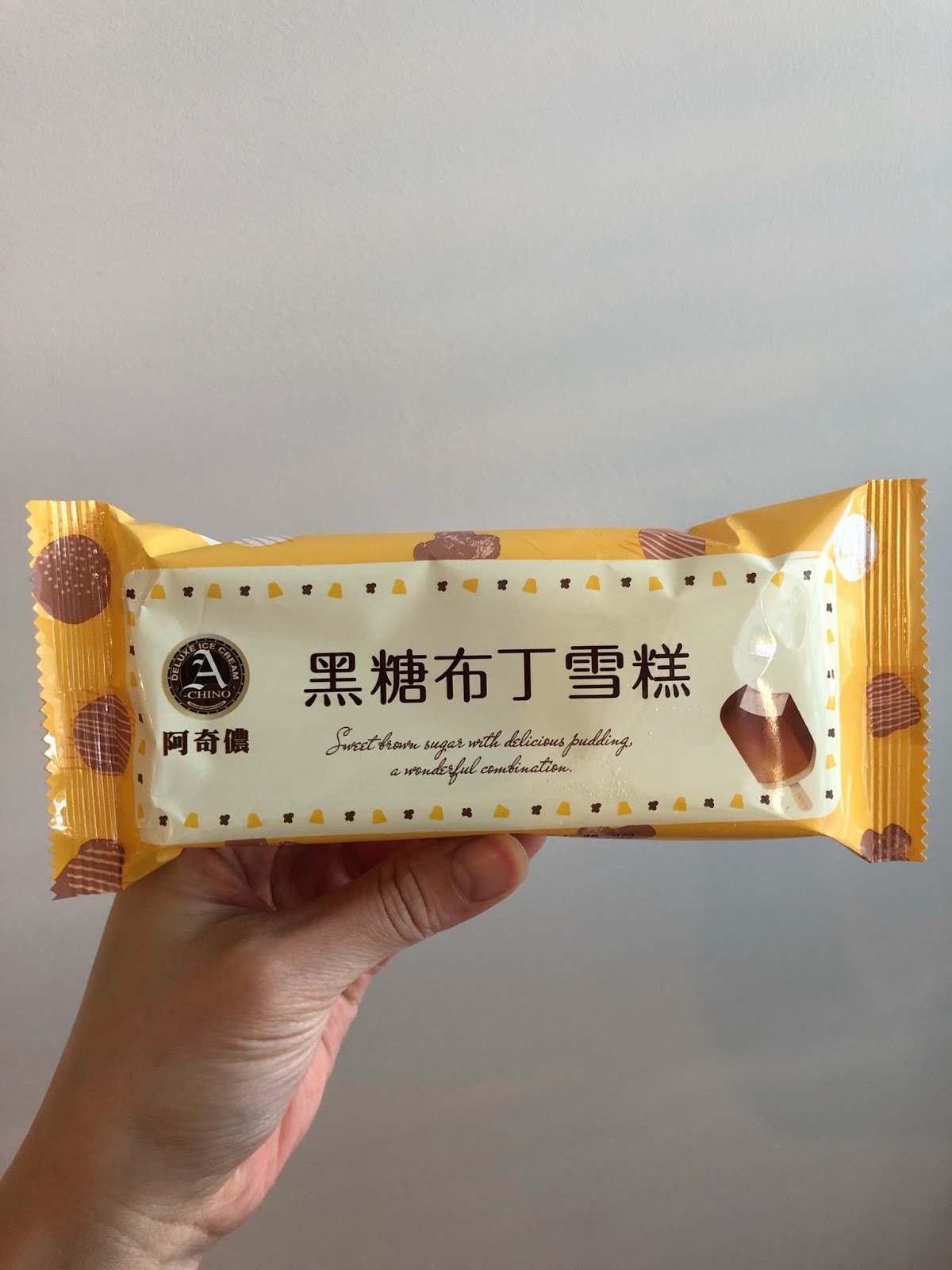 DAFYNE ME BELLA AChino Ice Cream Bars (Brown Sugar Boba, Oolong Tea