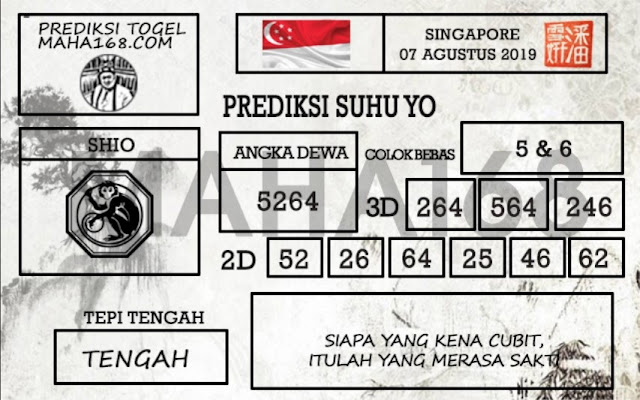 Syair Togel Singapore 07 Agustus 2019 Syair Singapore