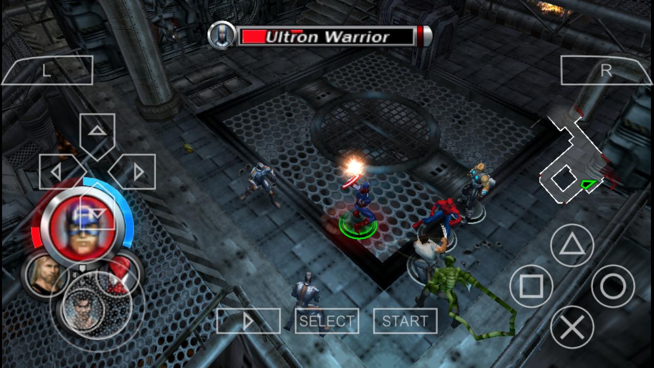 Marvel Ultimate Alliance PSP - Seminovo, Zilion Games e Acessórios
