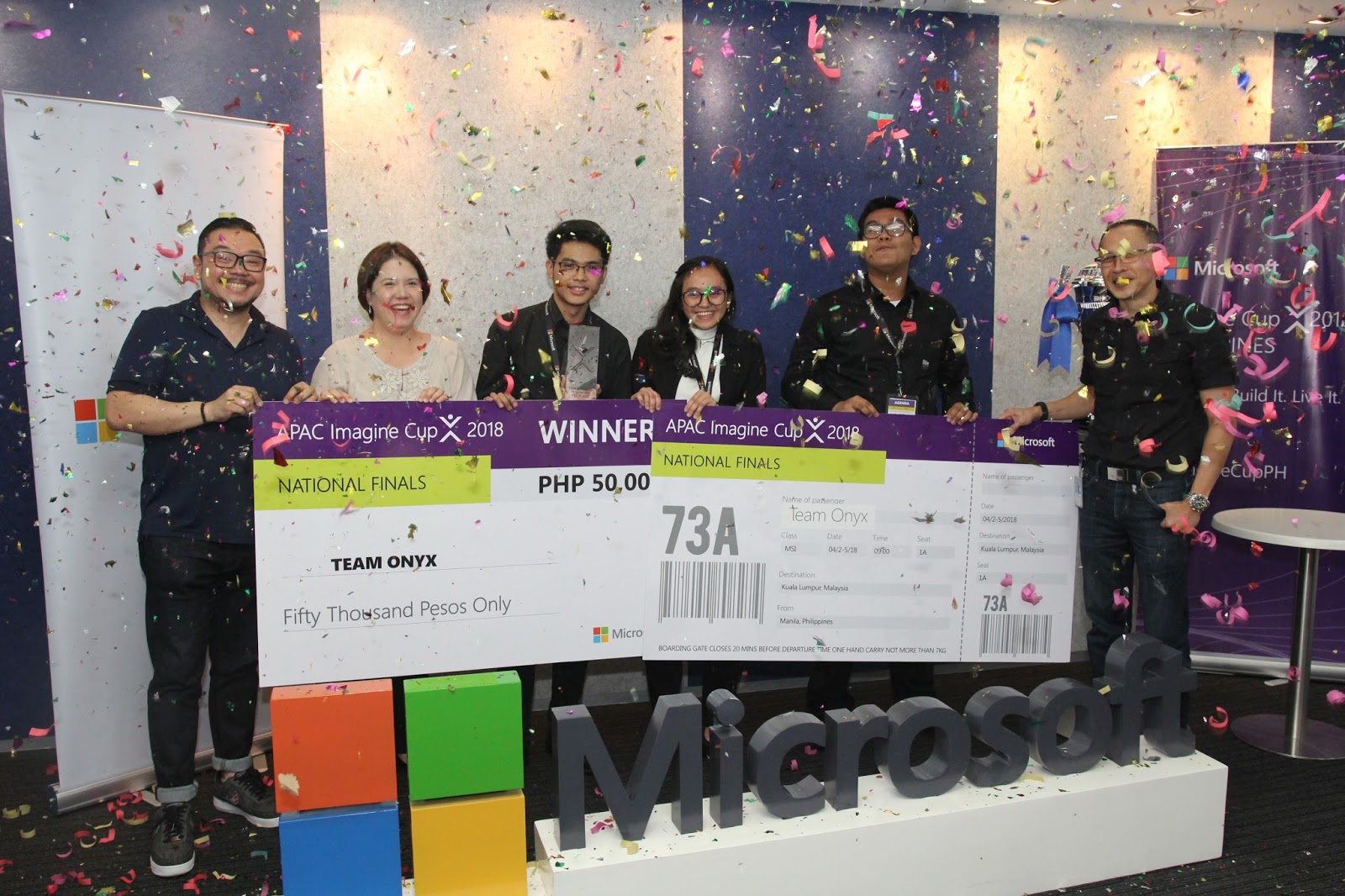 Team ONYX wins Imagine Cup 2018 PH Finals