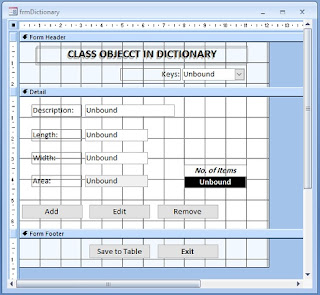 Update Class Object Dictionary Item through Form ~ LEARN MS-ACCESS TIPS ...