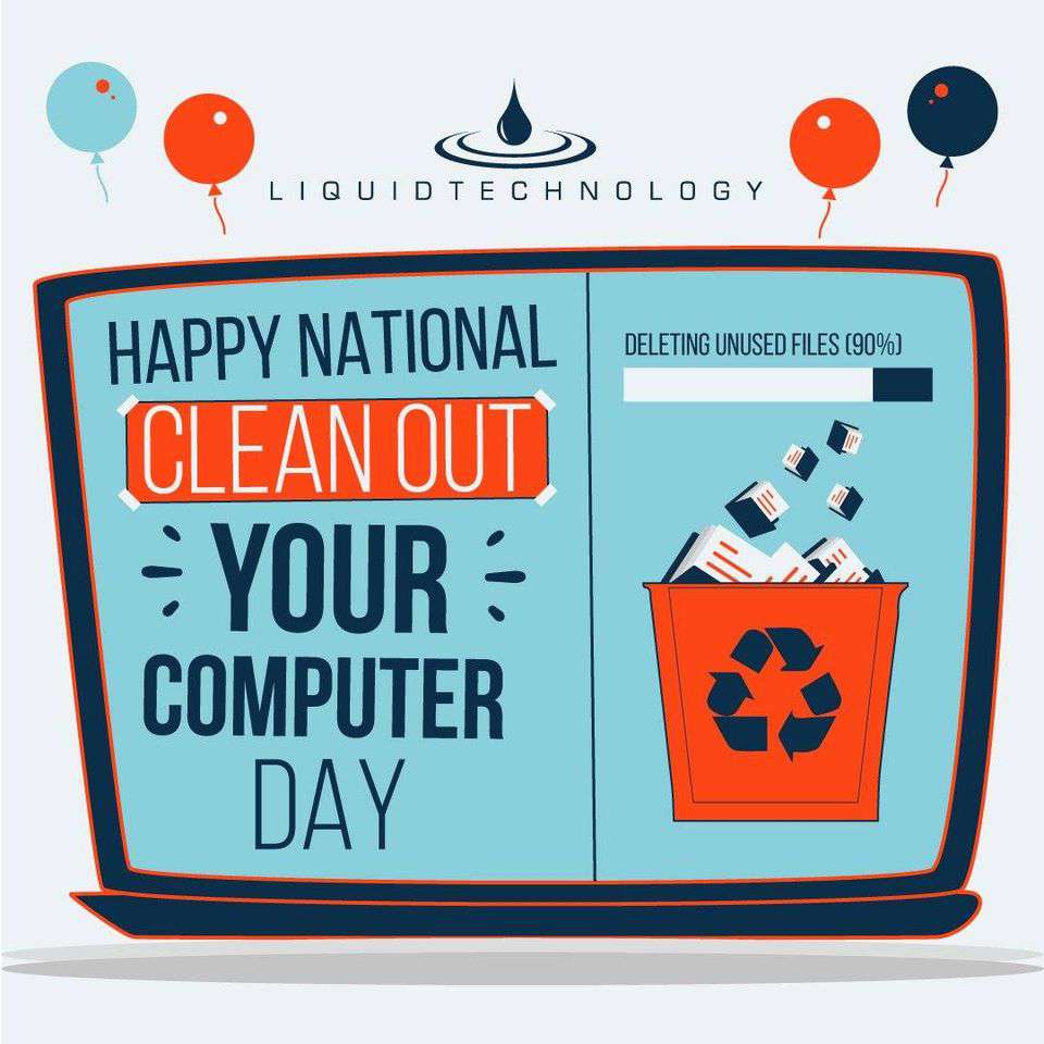 National Clean Out Your Computer Day Wishes Images