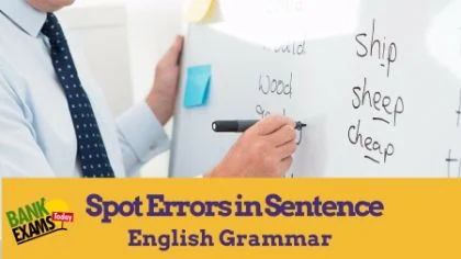 grammar error