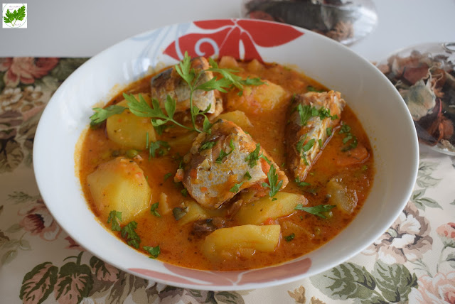 Patatas Guisadas con Caballa