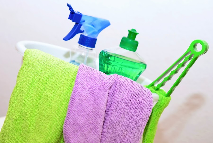 Productos de limpieza para mudanza