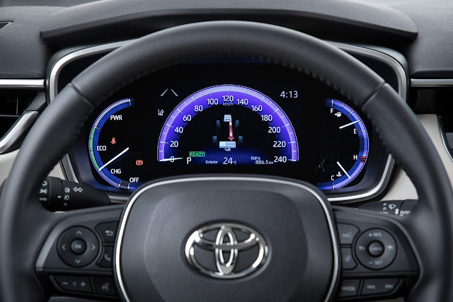 Novo Toyota Corolla Híbrido 2020 - interior 
