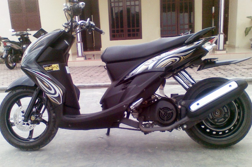 Modifikasi Motor Mio Soul