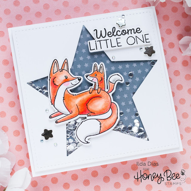 Welcome, Baby Shaker Cards, Honey Bee Stamps, Card Making, Stamping, Die Cutting, handmade card, ilovedoingallthingscrafty, Stamps, how to, 