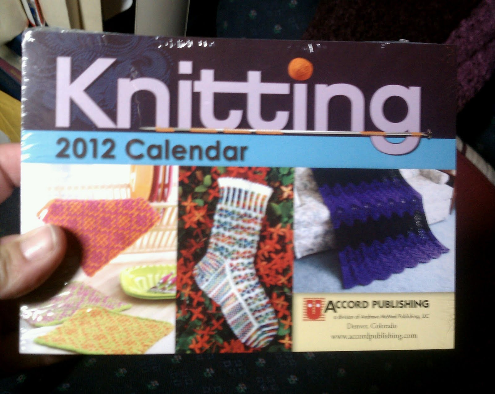 Wishing I was Knitting at the Lake Knitting 2012 Calendar