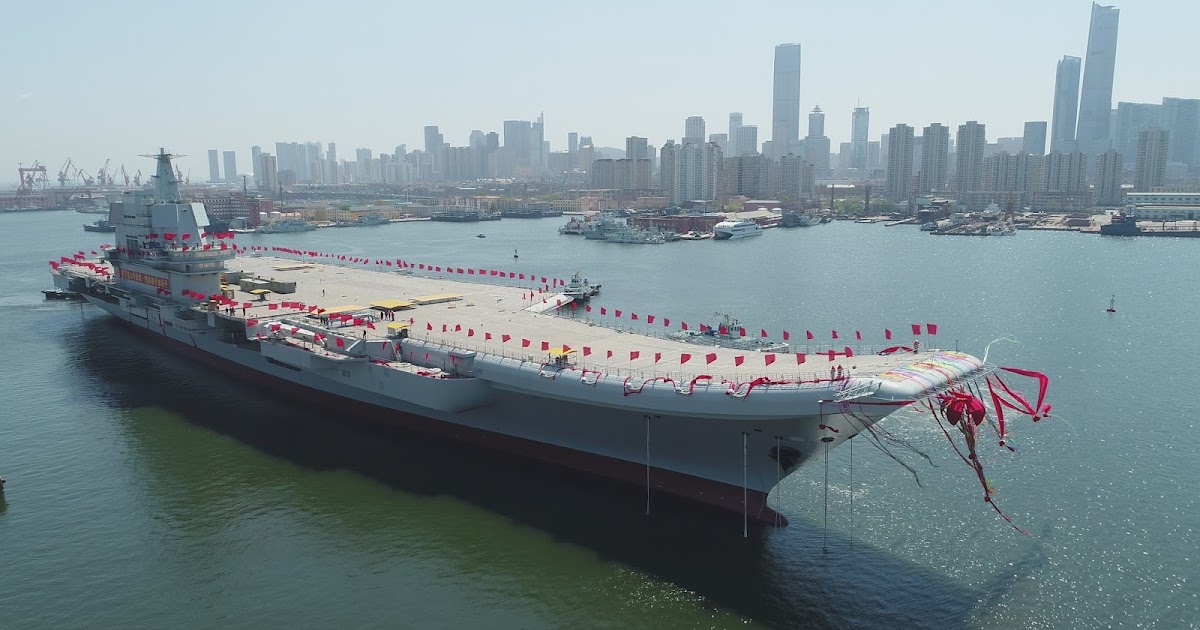 daily timewaster Nature brings the Red Chinese newest aircraft carrier