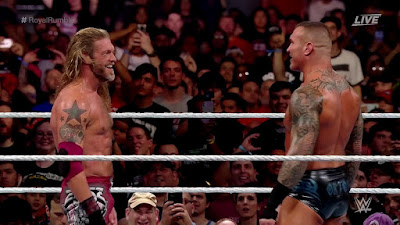 2020 Edge Royal Rumble Raw Randy Orton RKO