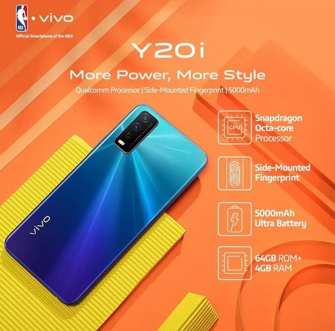 Vivo Y20i With Octa Core Sdm460 4gb Ram And 5000mah Battery Is Priced At Php7 499 Teknogadyet