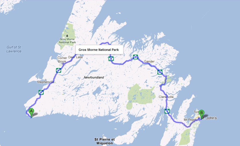 Lori Henley's Cross Canada Cycle Trip Leg 12 Newfoundland (Port aux