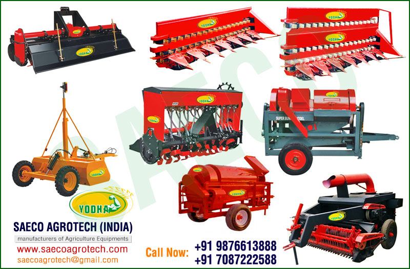 SAECO AGROTECH (INDIA) Rotavator, Rota Seeder, Thresher, Straw Reaper
