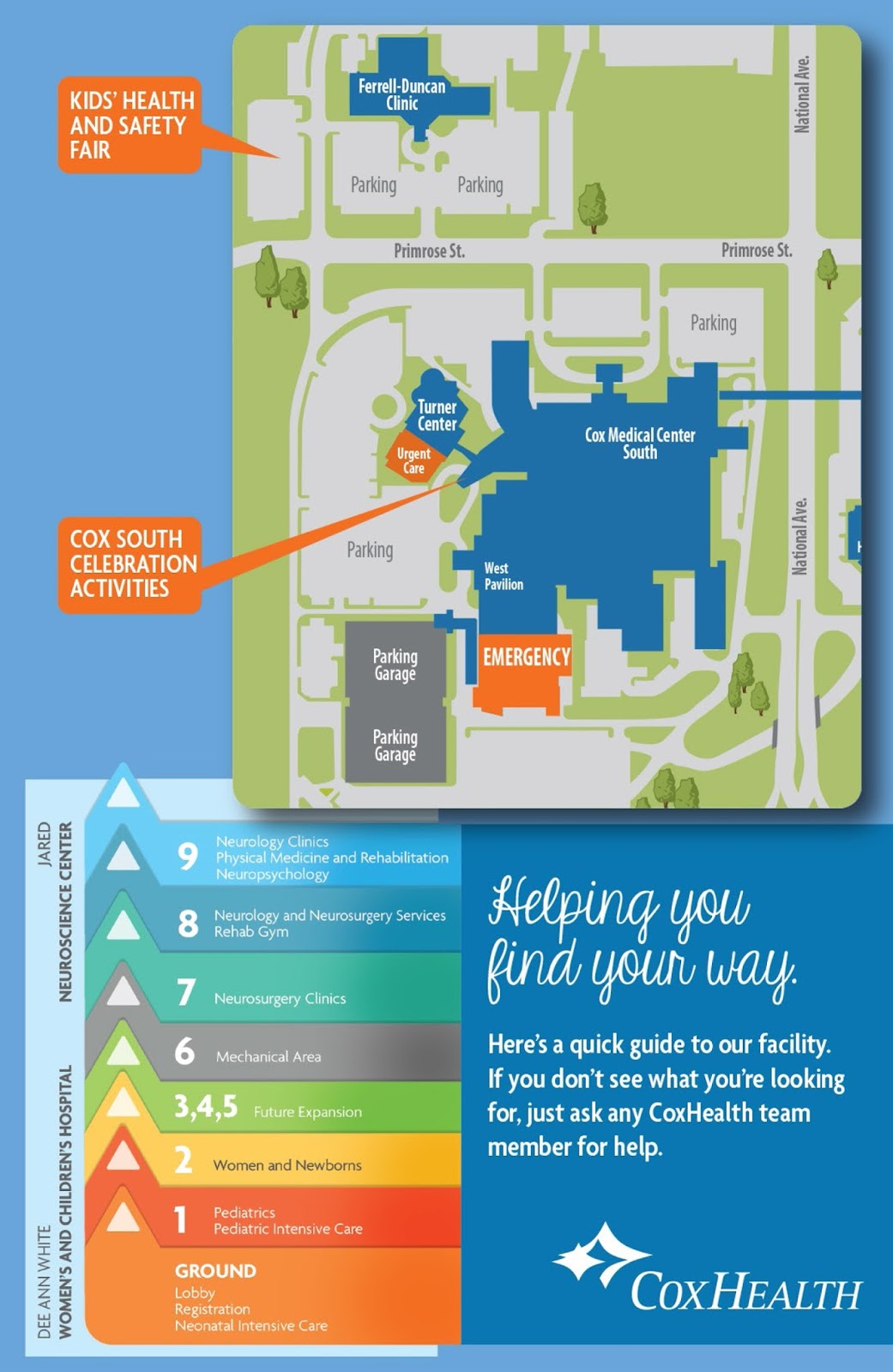 CoxHealth Connection Join us Saturday to celebrate the new Cox South