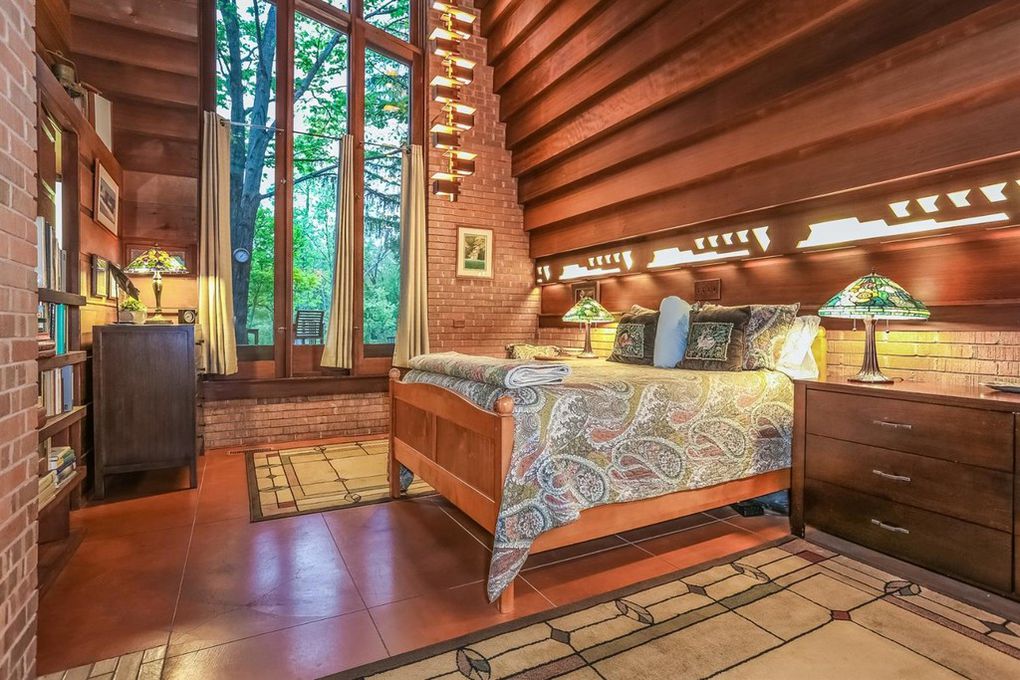 Haddock House for Sale Designed by Frank Lloyd Wright in 1939 Most
