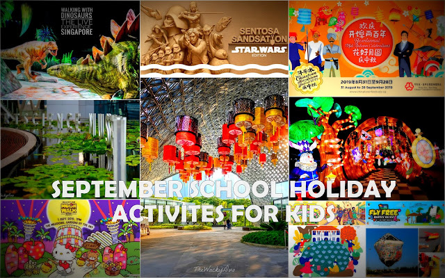 September school holiday activities for kids 2019
