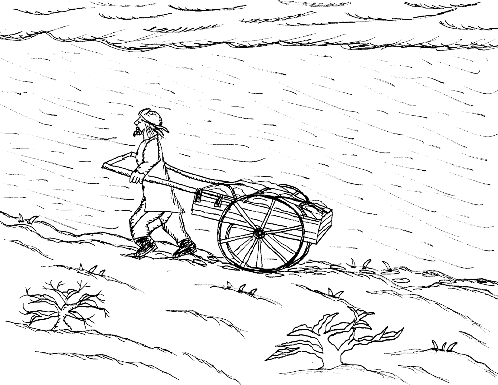 Robin's Great Coloring Pages: Pioneers