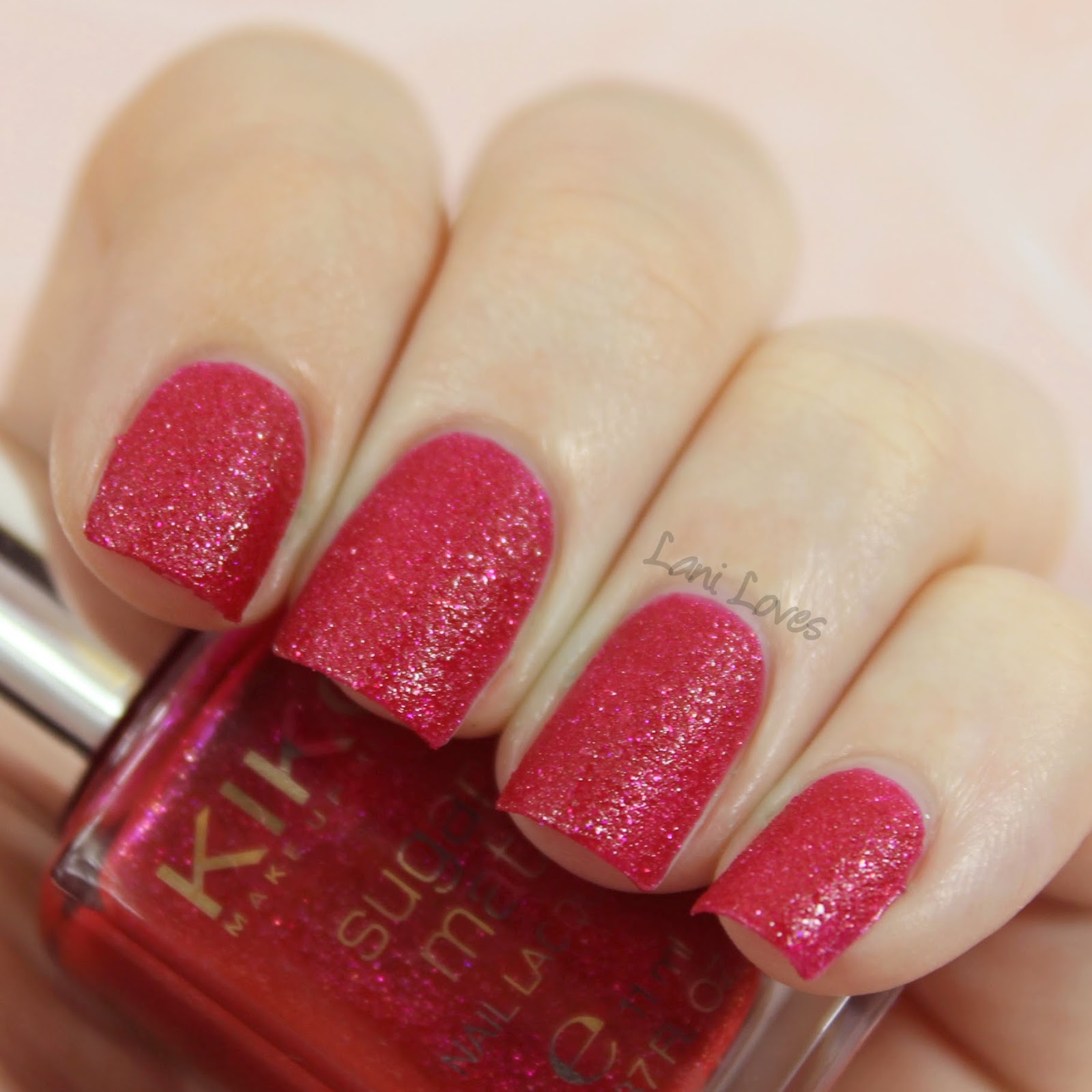 Kiko Sugar Mat - Cherry Red Swatch