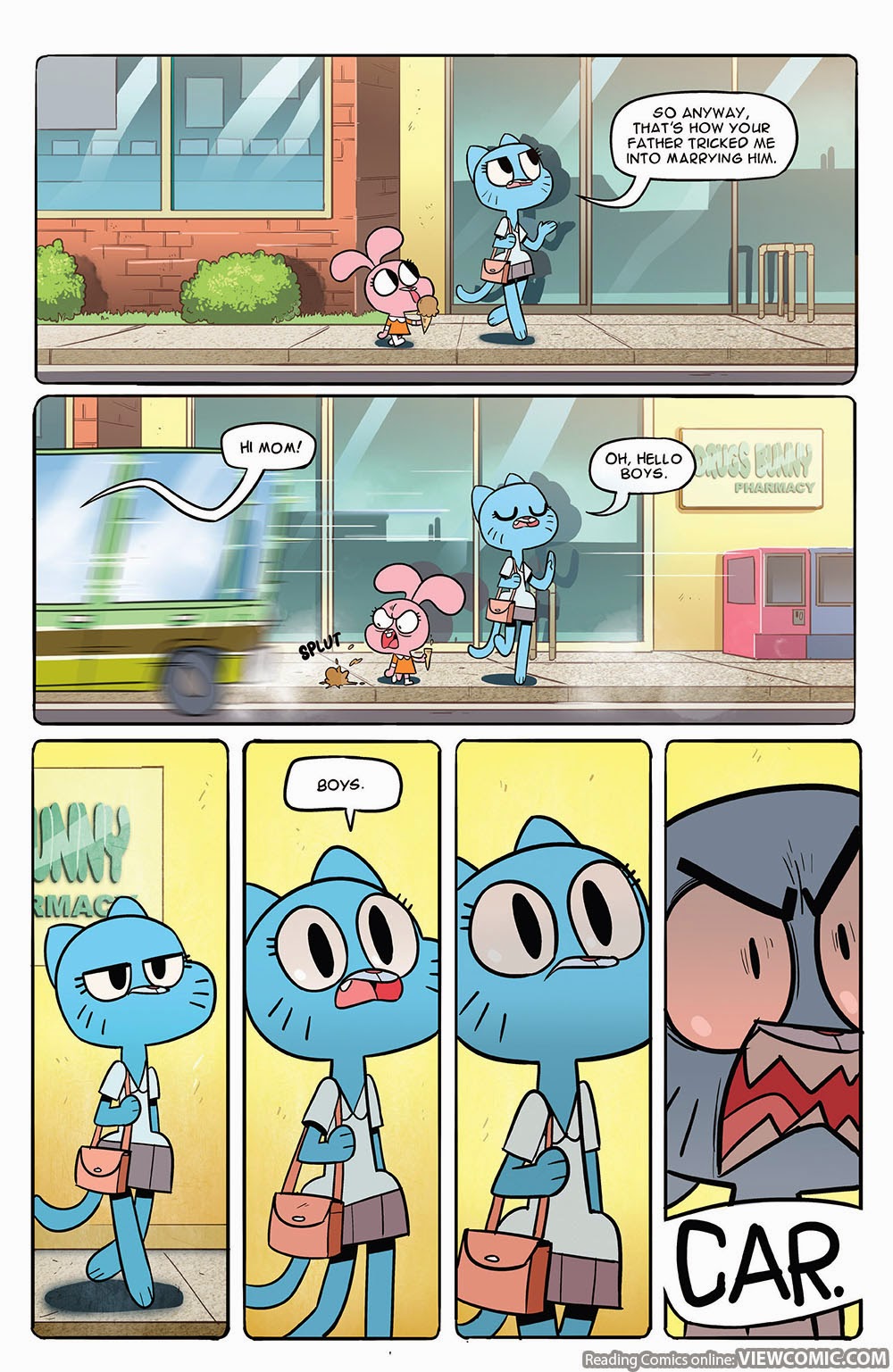 The Amazing World Of Gumball 001 2014 Read The Amazing World Of